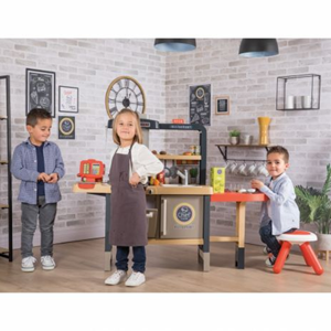 رستوران smoby مدل Chef Corner با قابلیت افزایش ارتفاع و 70 اکسسوری-اسباب بازی